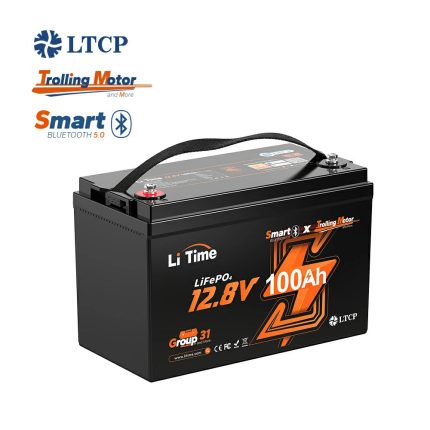 12 Volt 100Ah TM Lithium Marine Trolling Motor Battery with Bluetooth