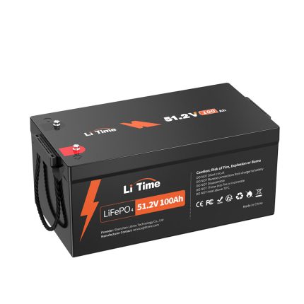 ✅Like New✅ 48V 100Ah LiFePO4 Lithium Battery, Built-in 100A BMS, Max. 5120W Load Power