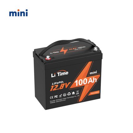 12V 100Ah Mini LiFePO4 Lithium Battery -Small Deep Cycle Battery