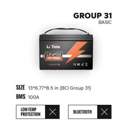 12V 100Ah Batteries