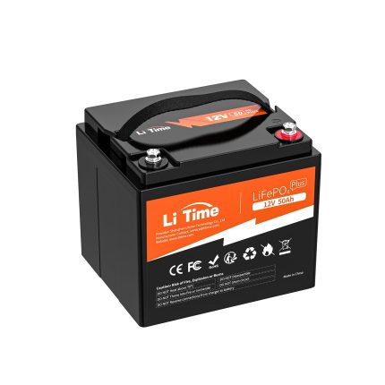 2V 50Ah Lithium Battery for Marine, RV, Fish Finder
